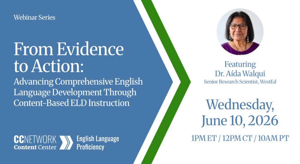From Evidence to Action Webinar Graphic
